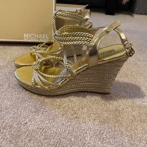 Michael Kors wedge sandals